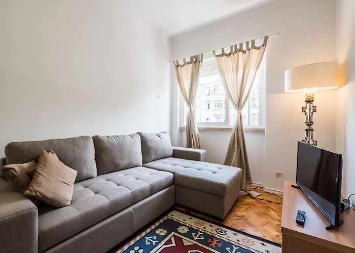 Apart Lisboa Confortavel 2 Quartos Com Terraco